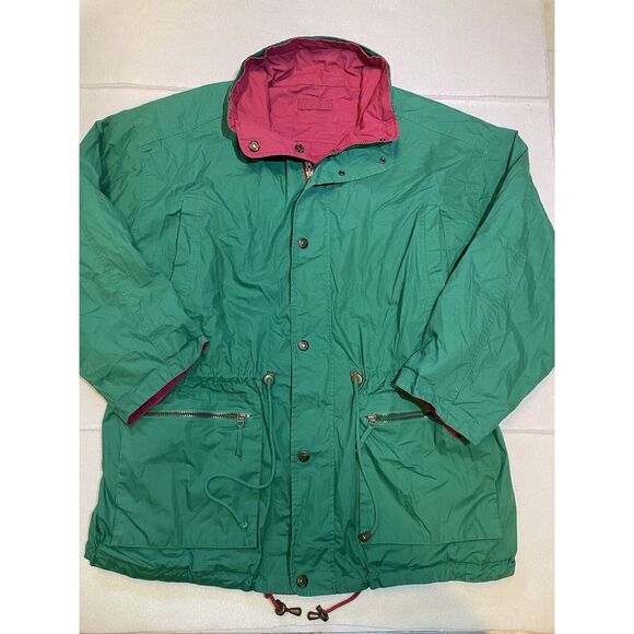 Vintage Woolrich Chore Coat Reversible Atlantic Mariner Club Mens Size 2XL Retro - Picture 4 of 14